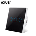 Interruptor Touch Inteligente em Vidro Cristal – 1, 2 ou 3 Tecla