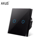 Interruptor Touch Inteligente em Vidro Cristal – 1, 2 ou 3 Tecla