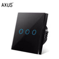 Interruptor Touch Inteligente em Vidro Cristal – 1, 2 ou 3 Tecla